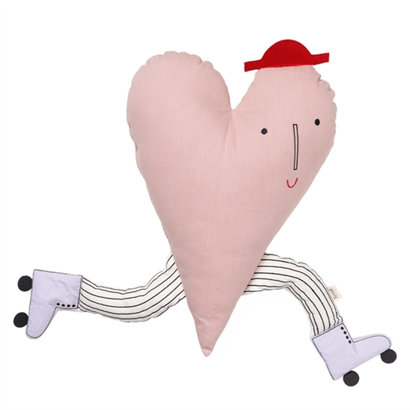 Ferm Living Heart Cushion Dusty Rose