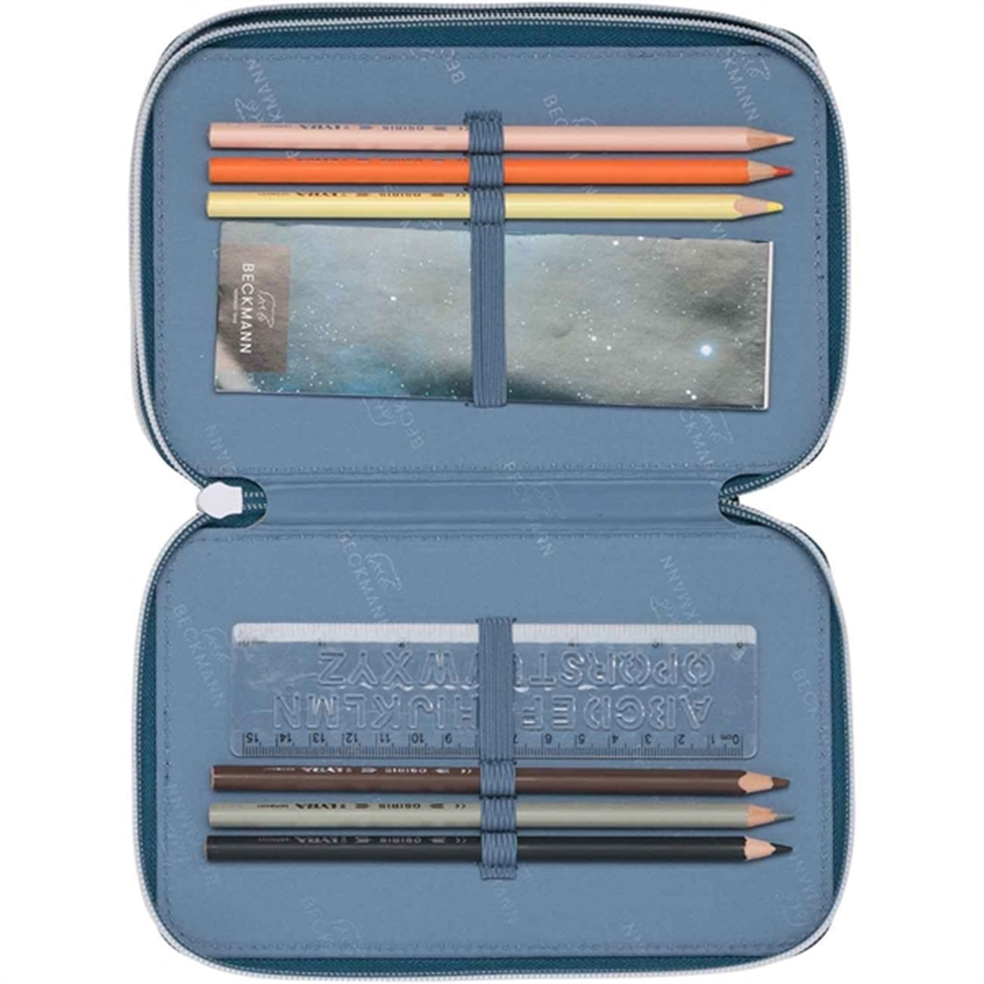 Beckmann Three Section Pencil Case Ninja Master