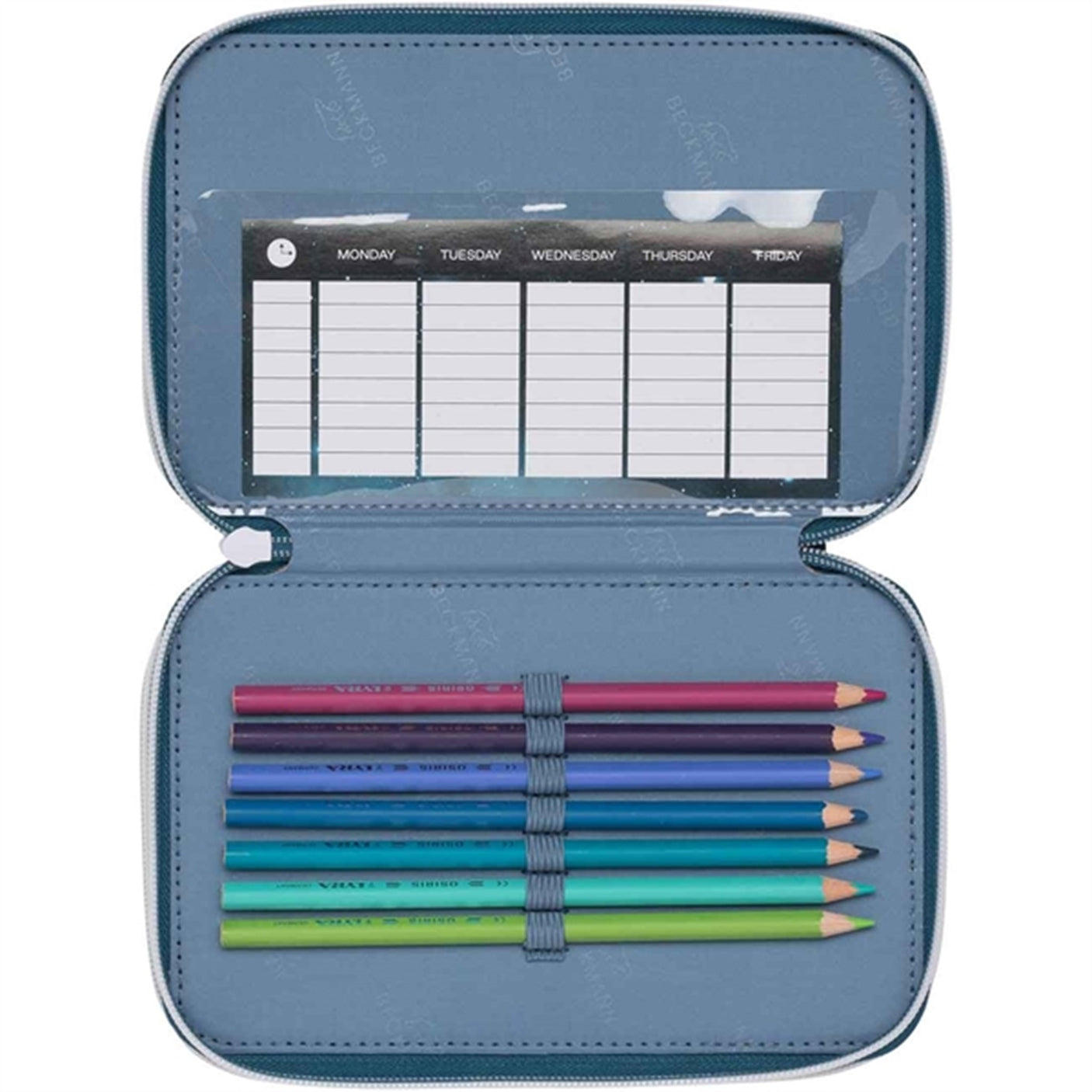 Beckmann Three Section Pencil Case Ninja Master