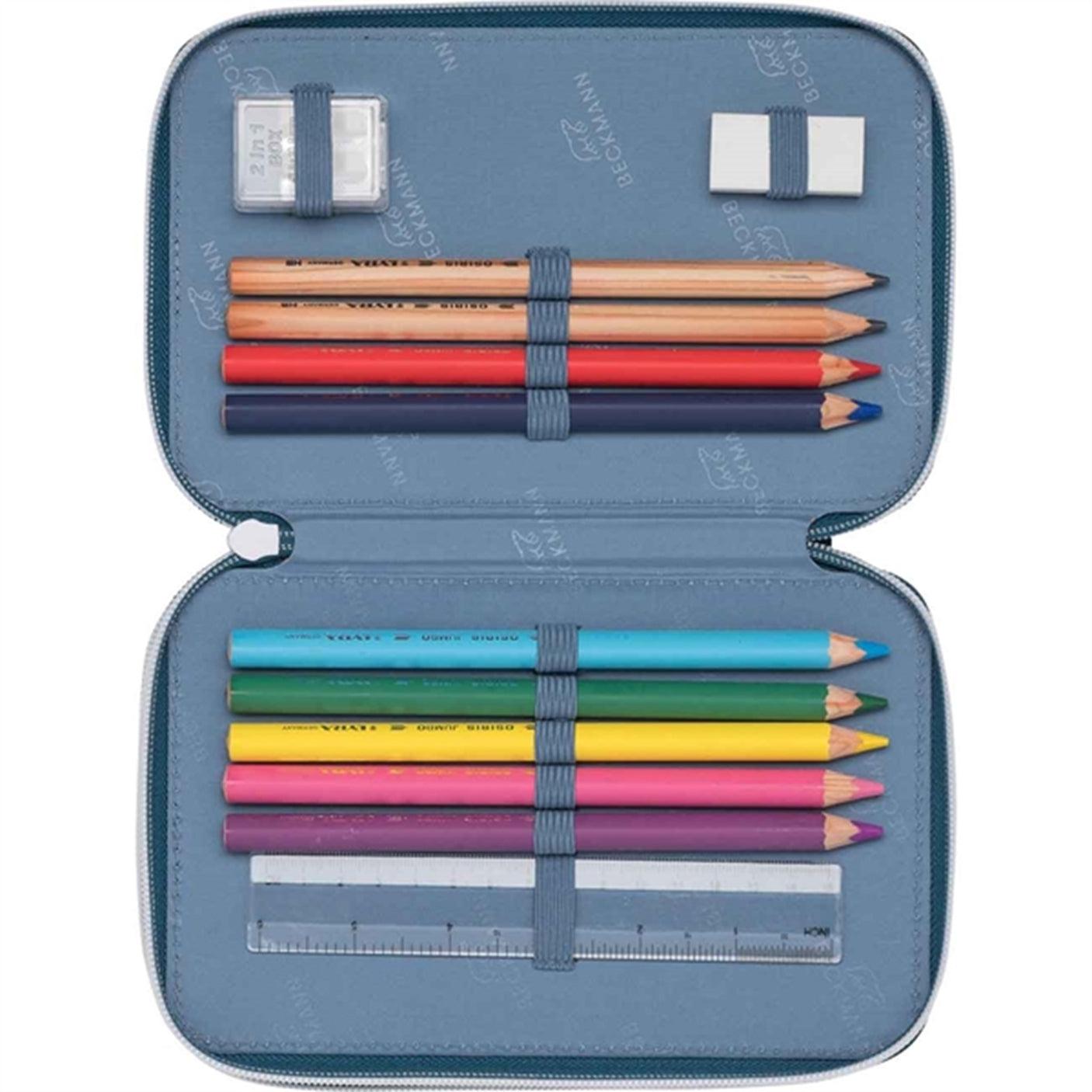 Beckmann Three Section Pencil Case Ninja Master