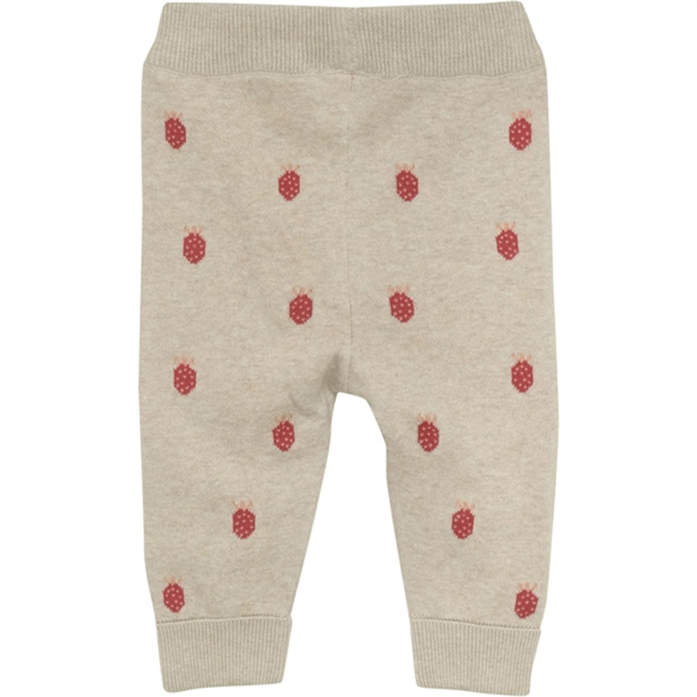 Minymo Beige Melange Bukser Strik