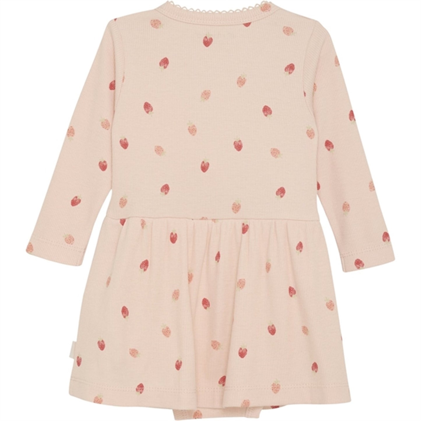 Minymo Spanish Villa Kjole AOP Rib