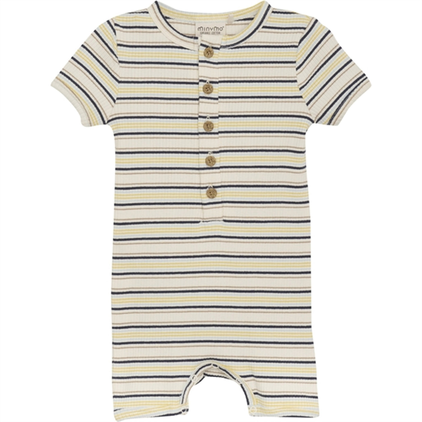 Minymo Pristine Onesie Rib