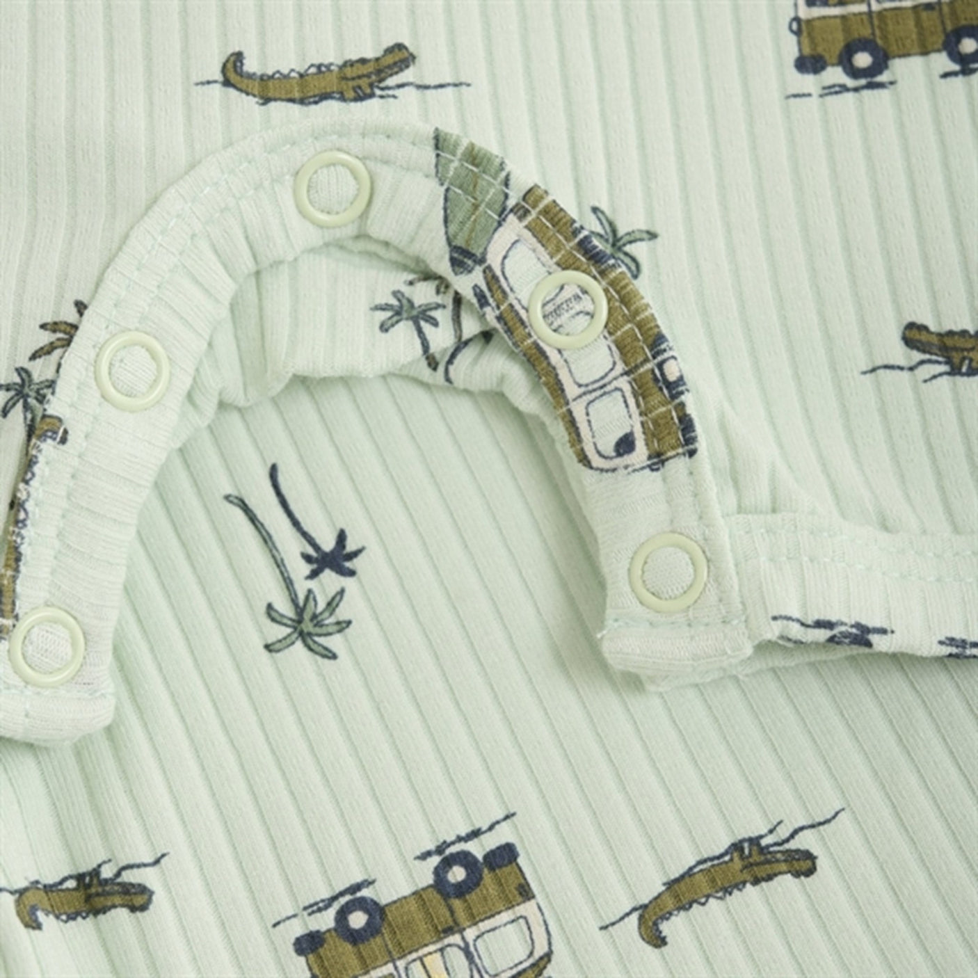 Minymo Spray Onesie AOP Rib