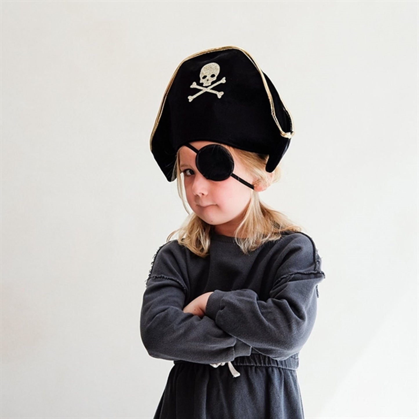 Mimi & Lula Pirate Hat And Eye Patch