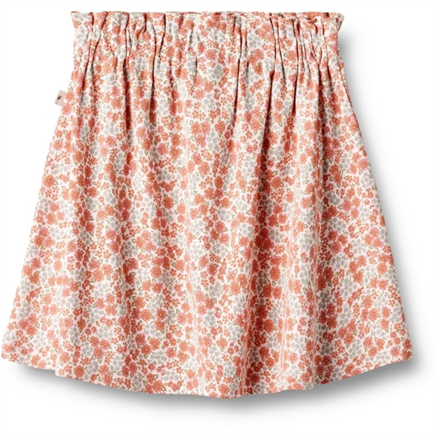 Wheat Rose Flowers Jersey Skirt Agnetha