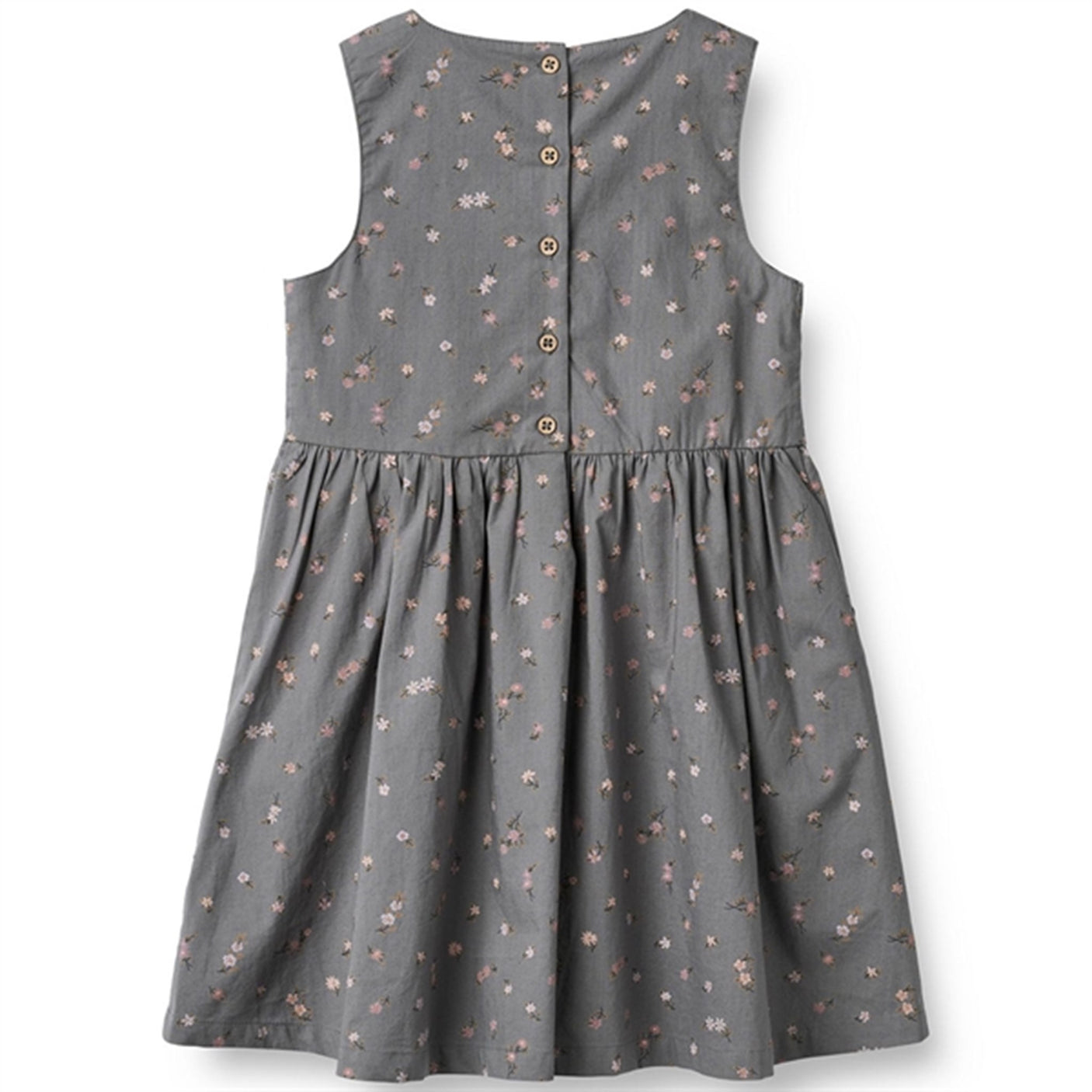 Wheat Autumn Sky Flowers Thelma Dress
