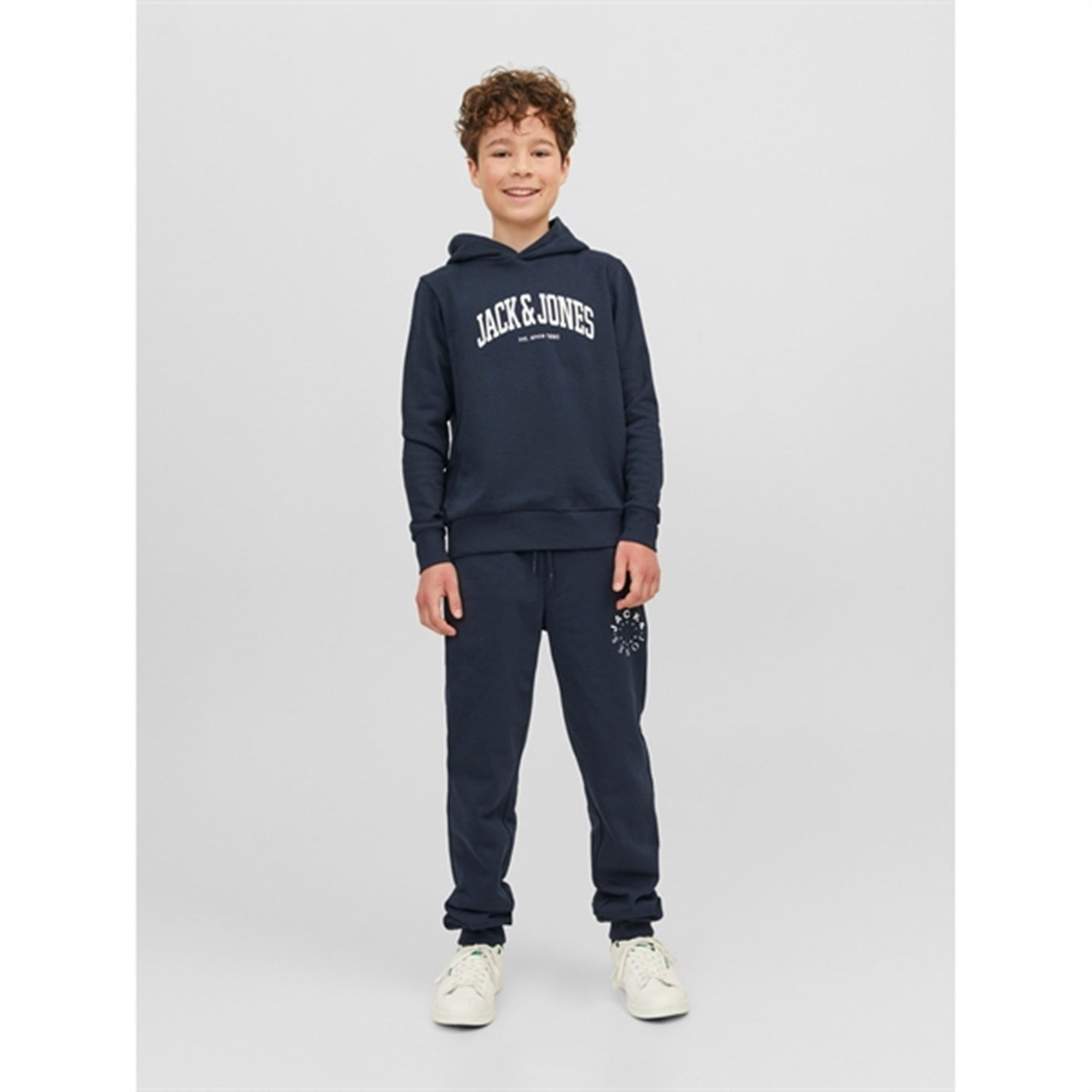 Jack & Jones Junior Navy Blazer Josh Sweat Hoodie