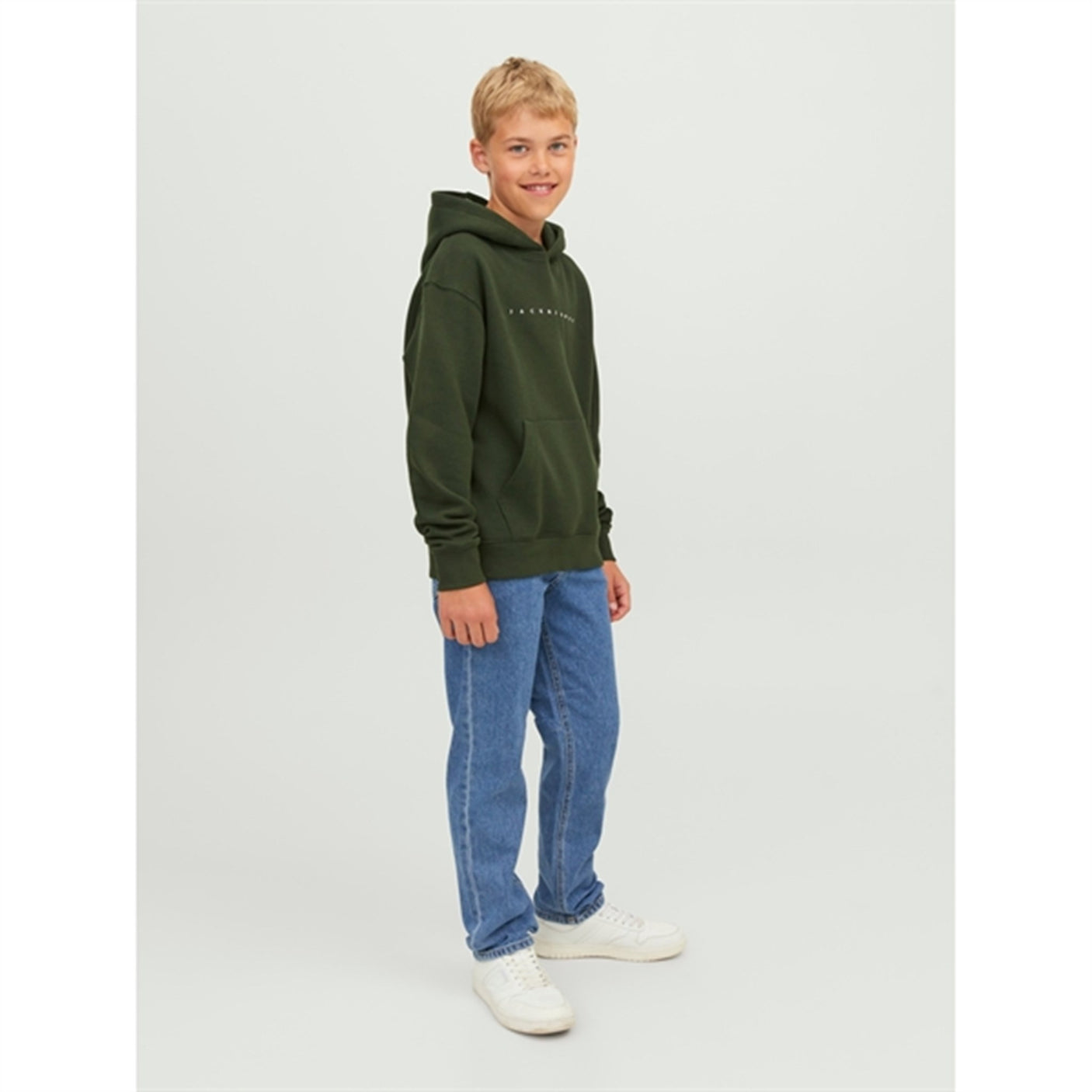 Jack & Jones Junior Blue Denim Clark Original Jeans 412 Noos 3