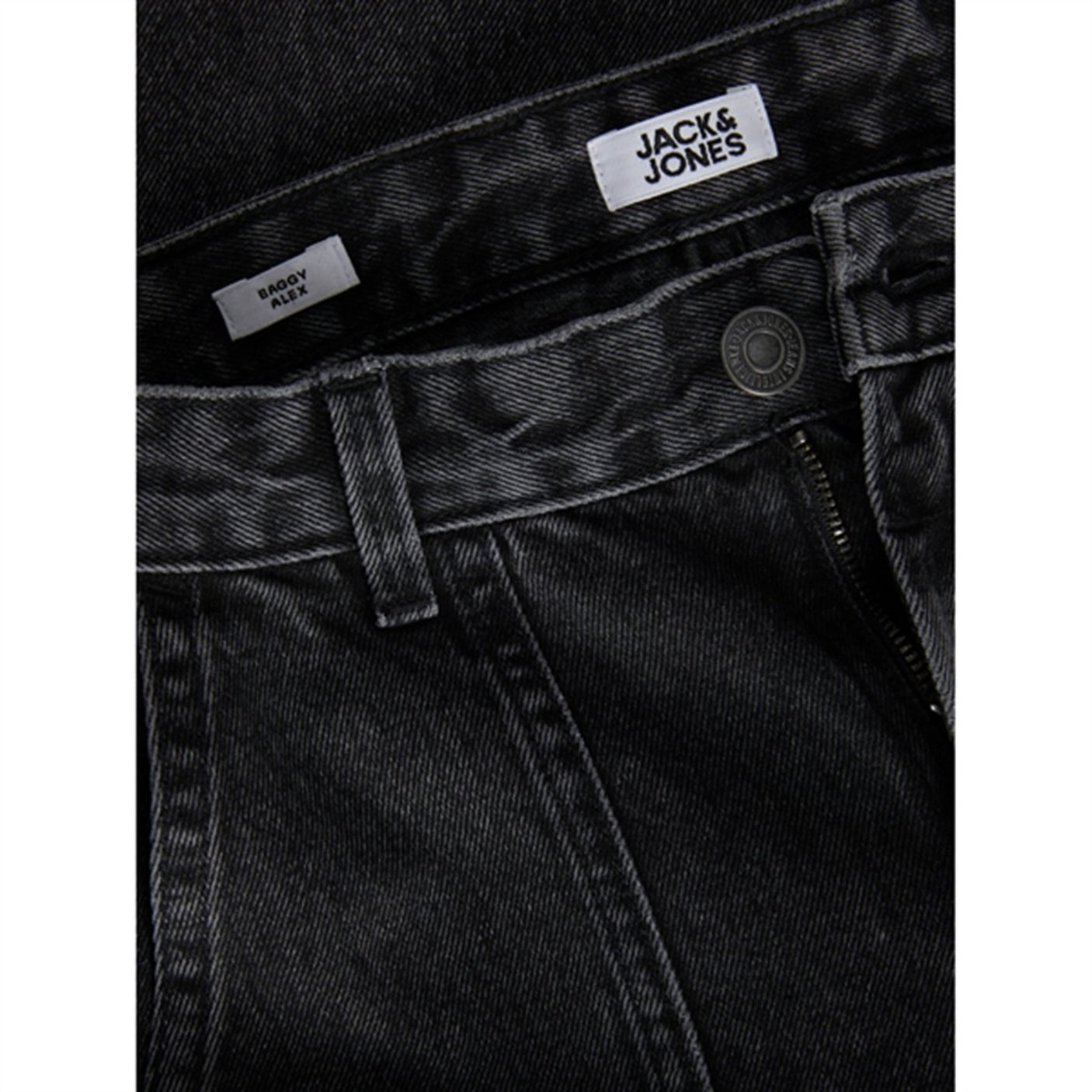 Jack & Jones Junior Black Denim Chris Utility 823 Pants