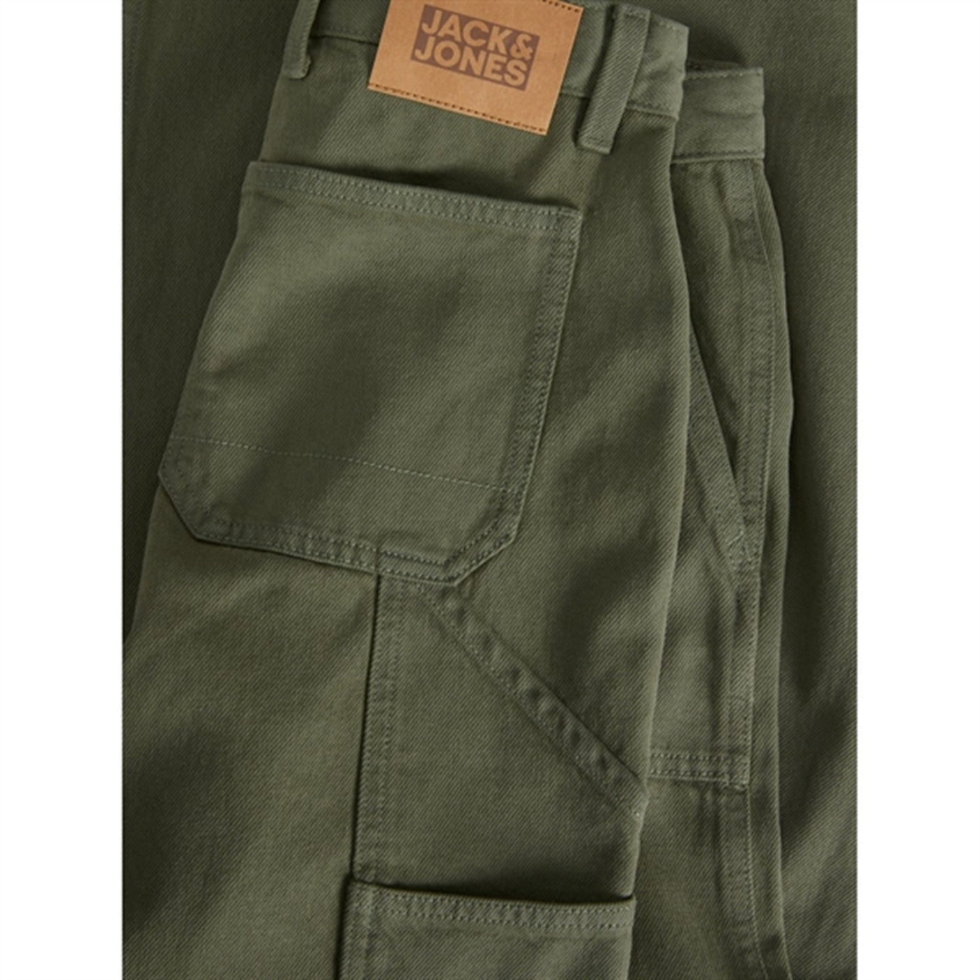 Jack & Jones Junior Deep Lichen Green Chris Utility 875 Pants