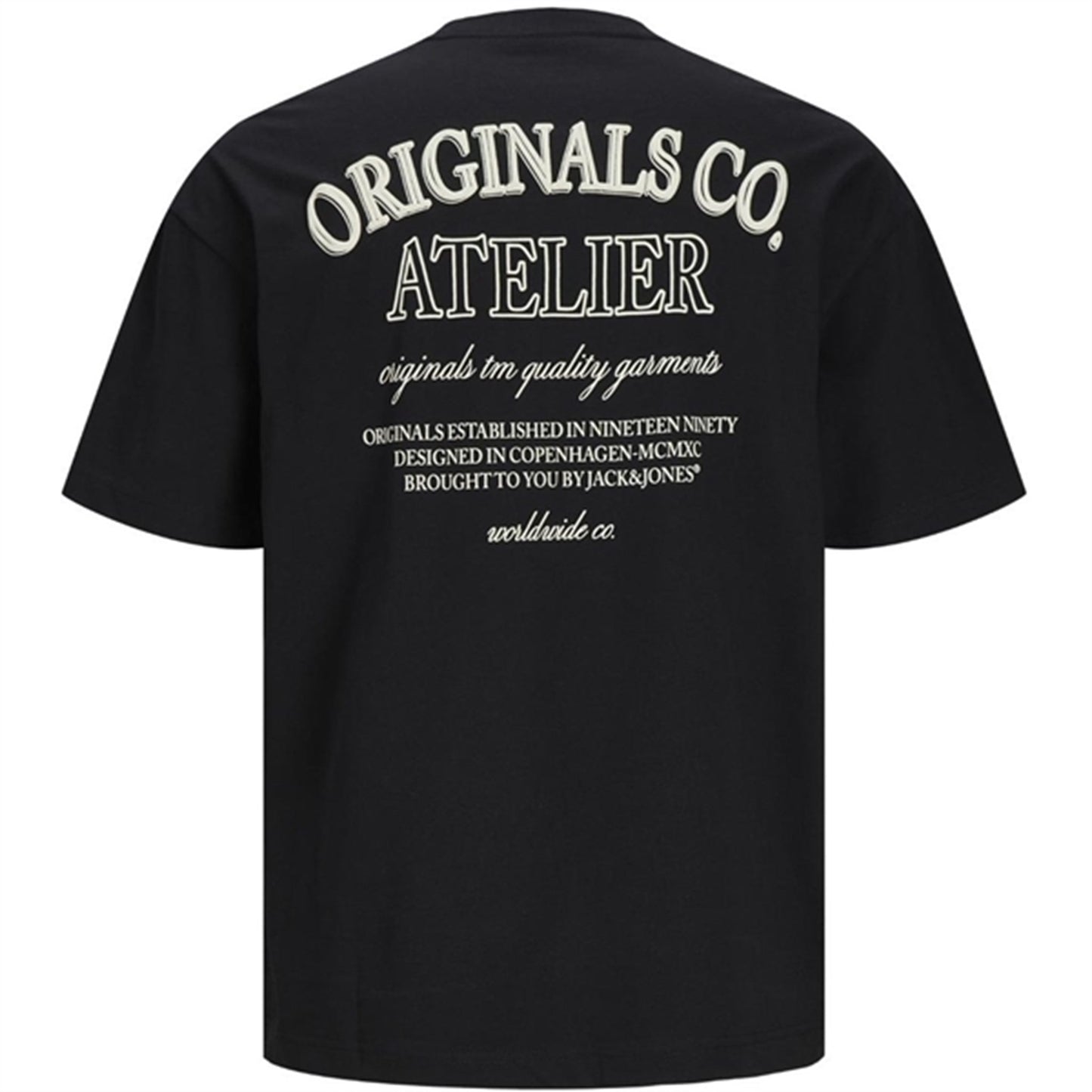 Jack & Jones Junior Black Jorsantorini Back T-Shirt