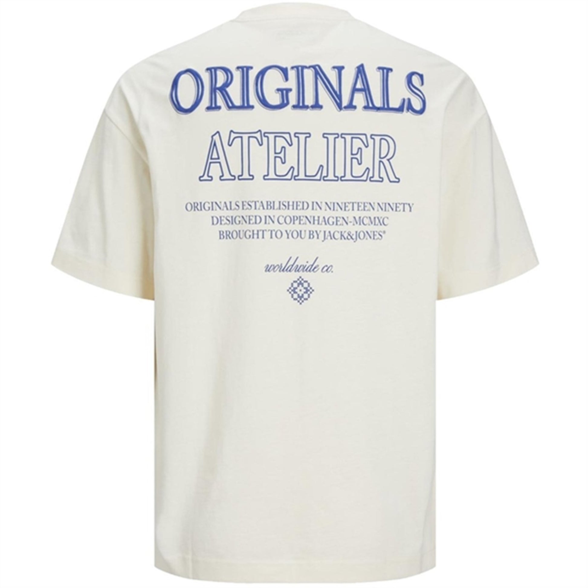 Jack & Jones Junior Buttercream Jorsantorini Back T-Shirt