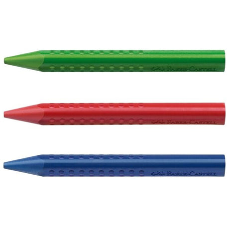 Faber Castell Jumbo Grip Erasable 12 Colours