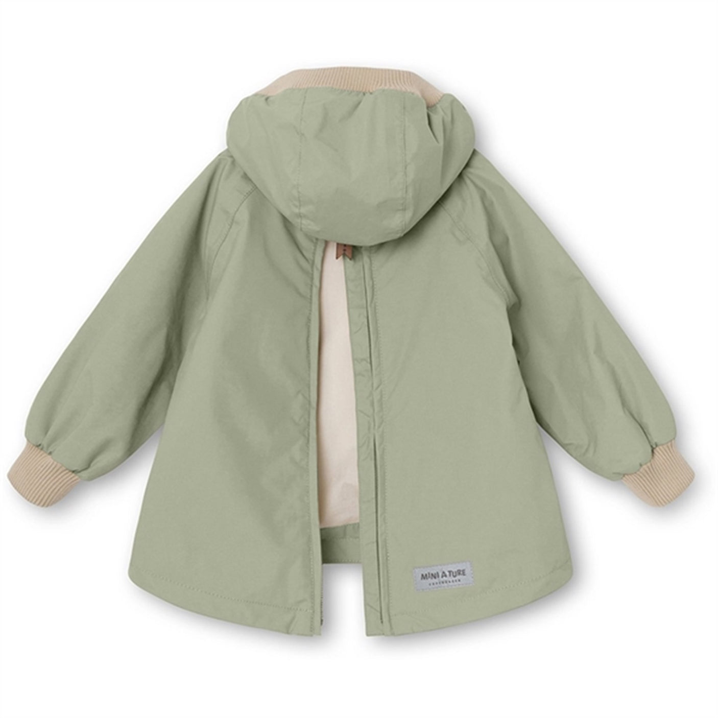 MINI A TURE Baby Vito Spring Anorak Desert Sage