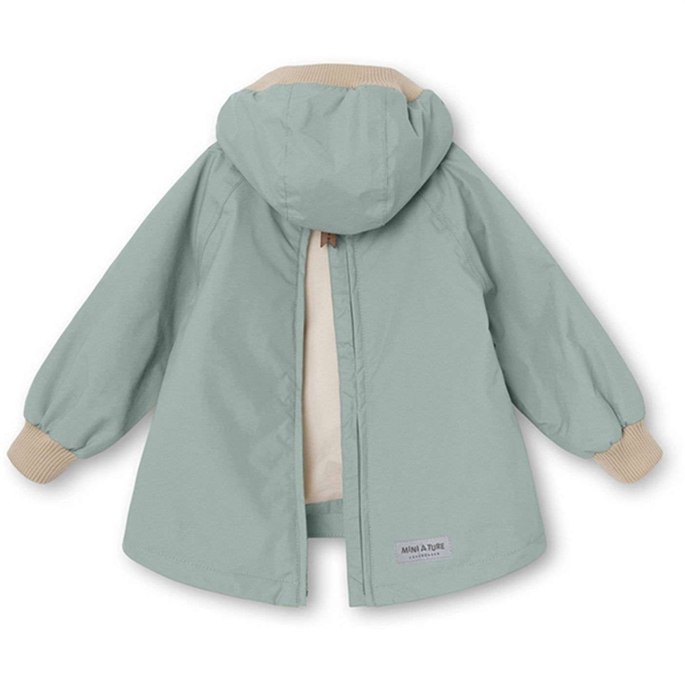 MINI A TURE Baby Vito Spring Anorak Gray Mist