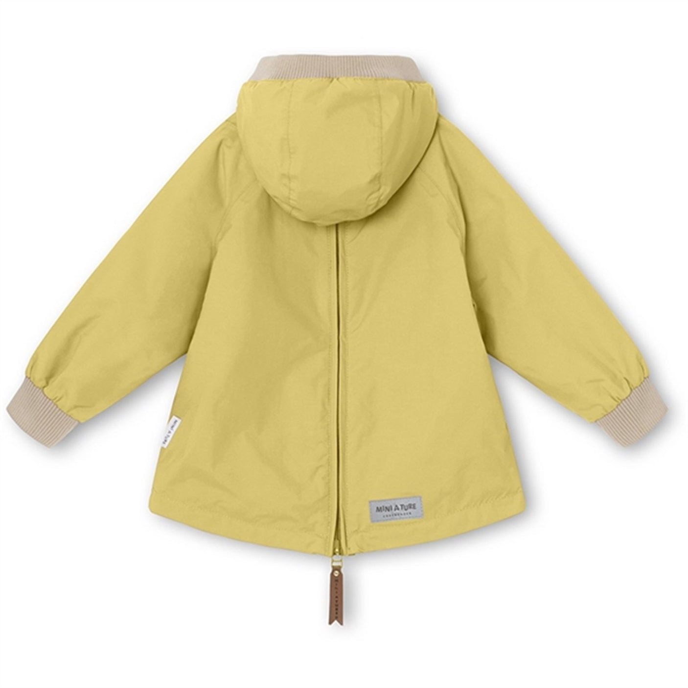 MINI A TURE Baby Vito Spring Anorak m/Fleece Lining Dusky Citron