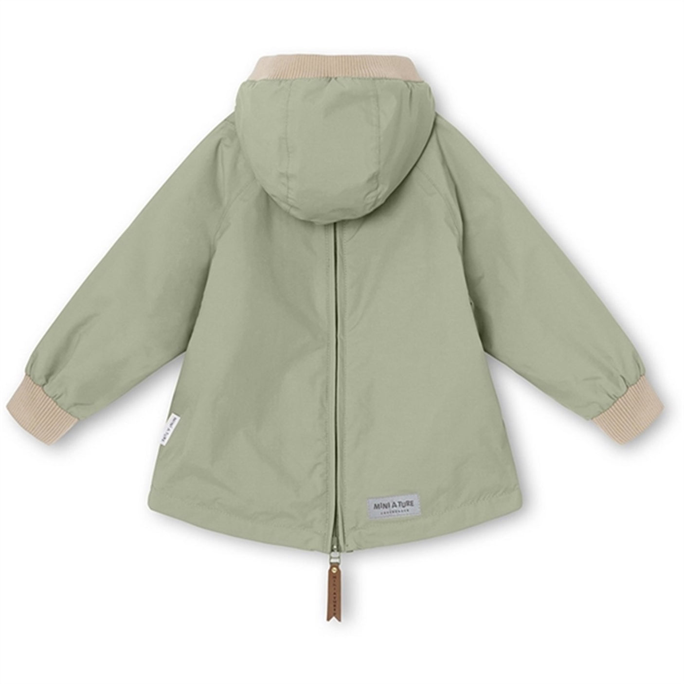 MINI A TURE Baby Vito Spring Anorak w/Fleece Lining Desert Sage