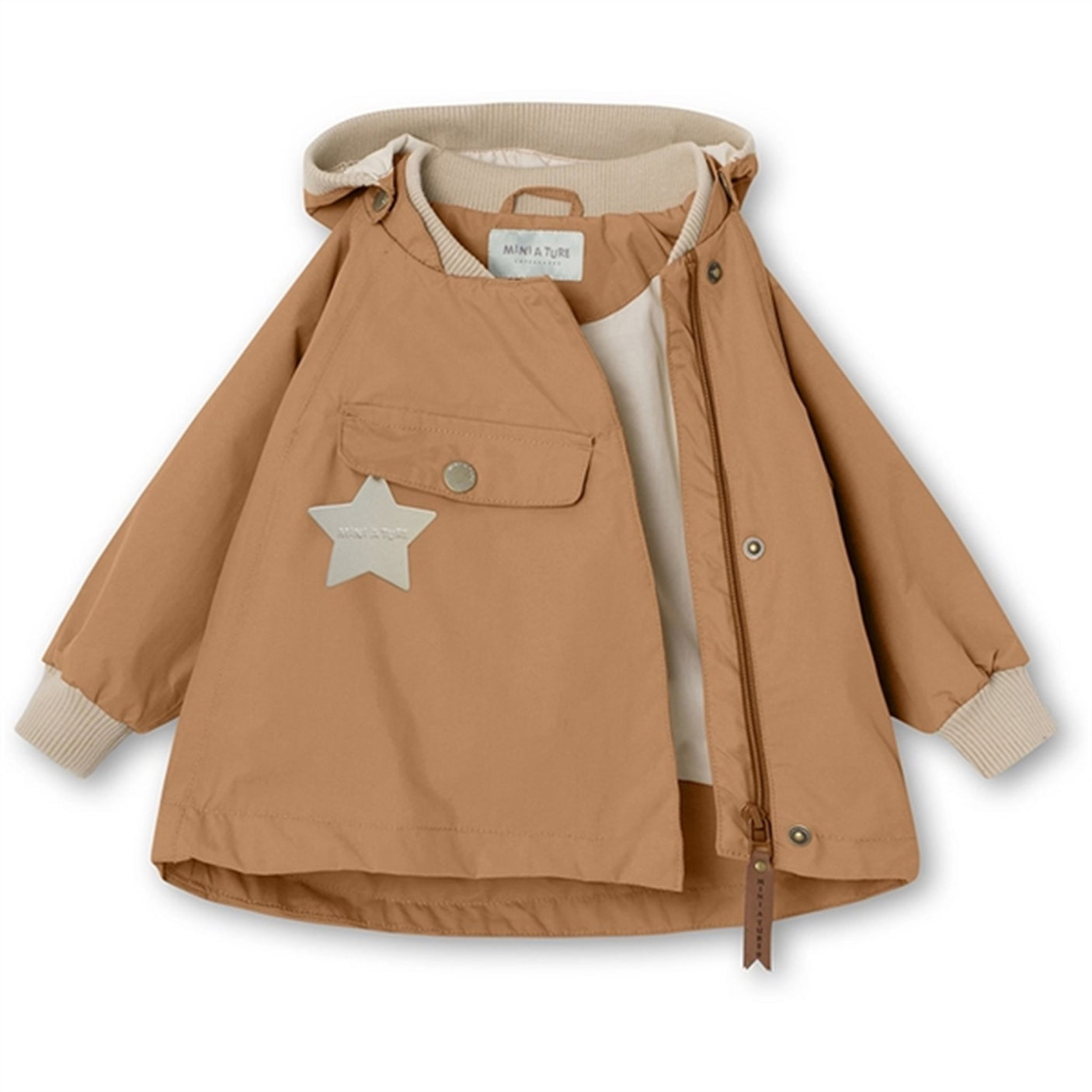 MINI A TURE Wai Spring Jacket Sandstorm