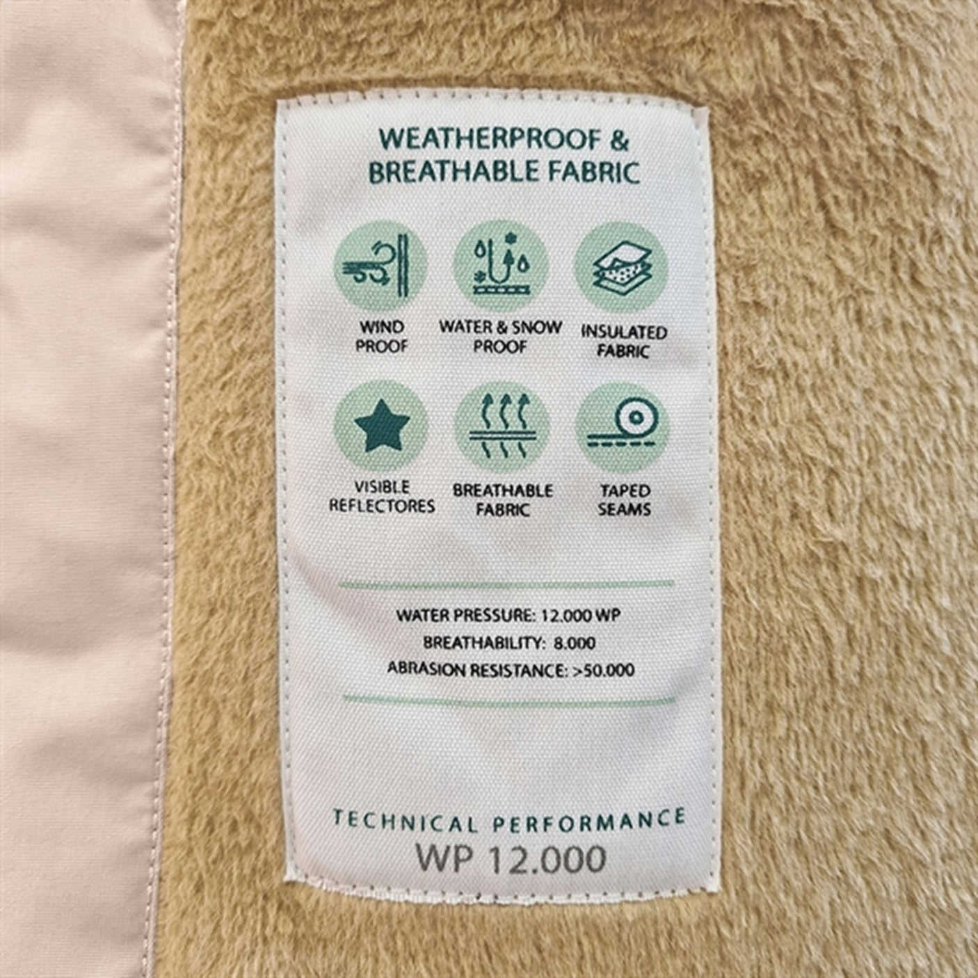 MINI A TURE Baby Wen Anorak Rose Dust