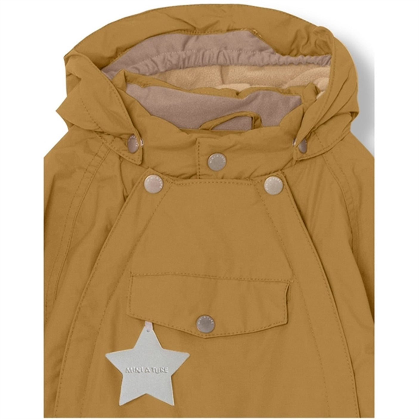 MINI A TURE Wisti Fleece Snow Suit Medal Bronze