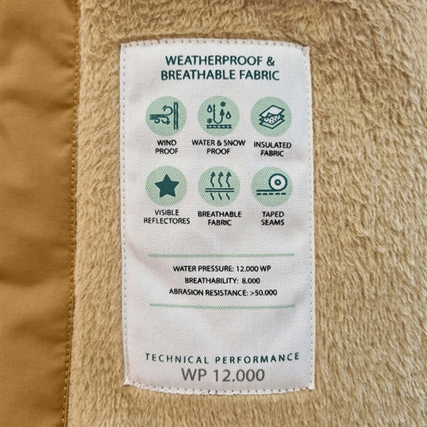 MINI A TURE Wisti Fleece Snow Suit Medal Bronze