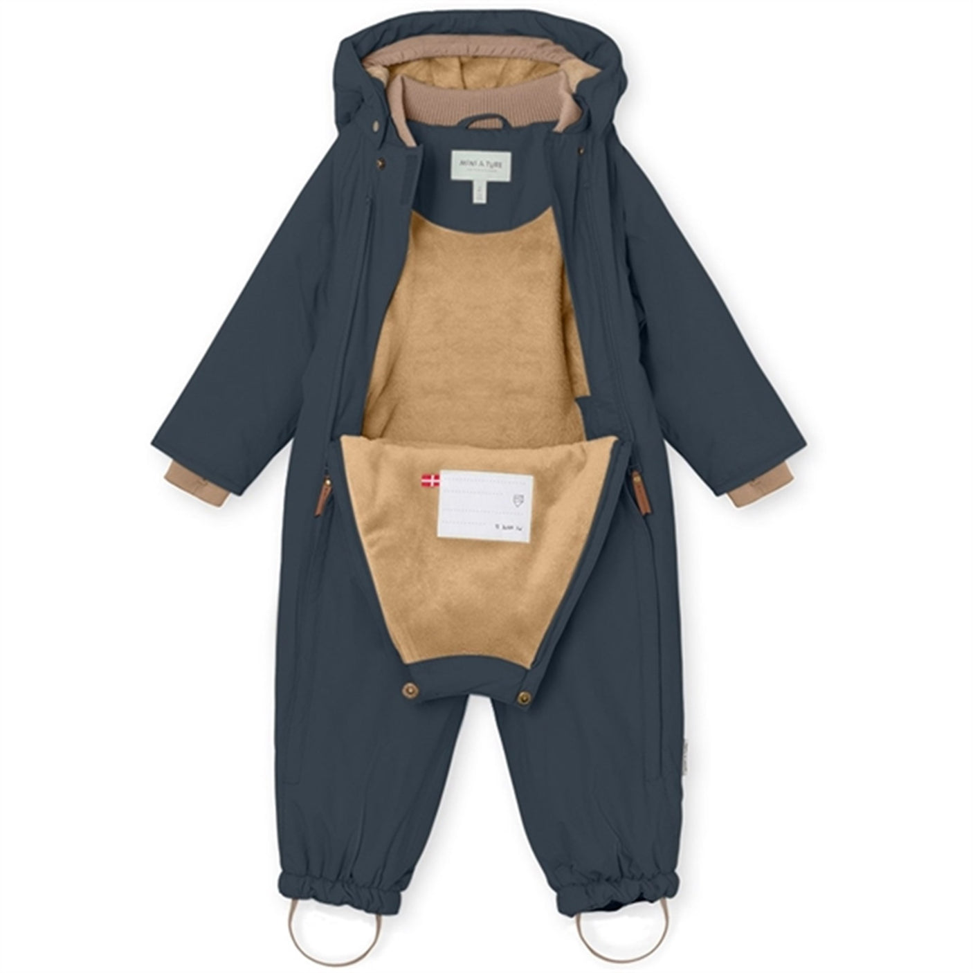 MINI A TURE Wisti Fleece Snow Suit Blue Nights