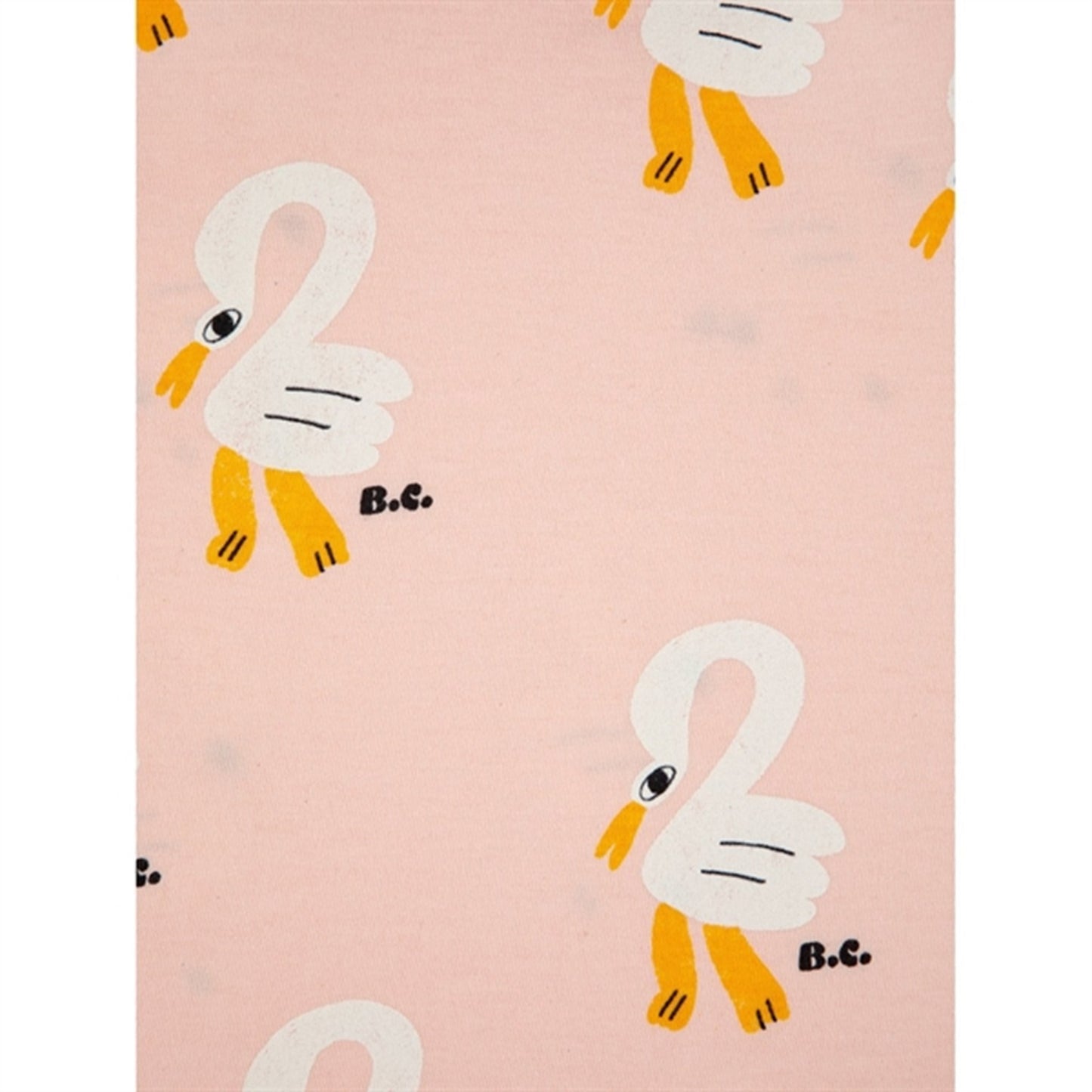 Bobo Choses Light Pink Pelican All Over Ruffle T-Shirt