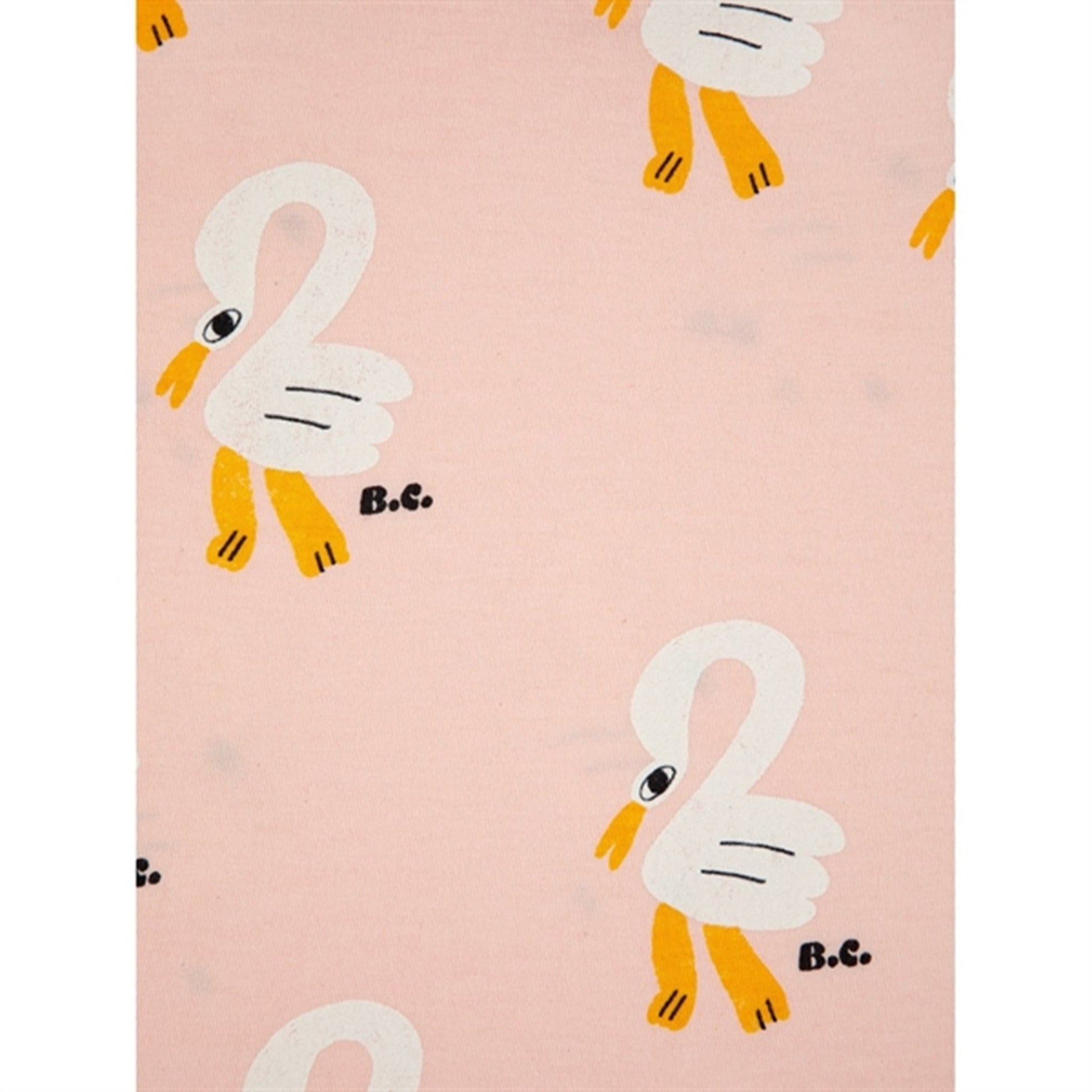 Bobo Choses Light Pink Pelican All Over Ruffle T-Shirt