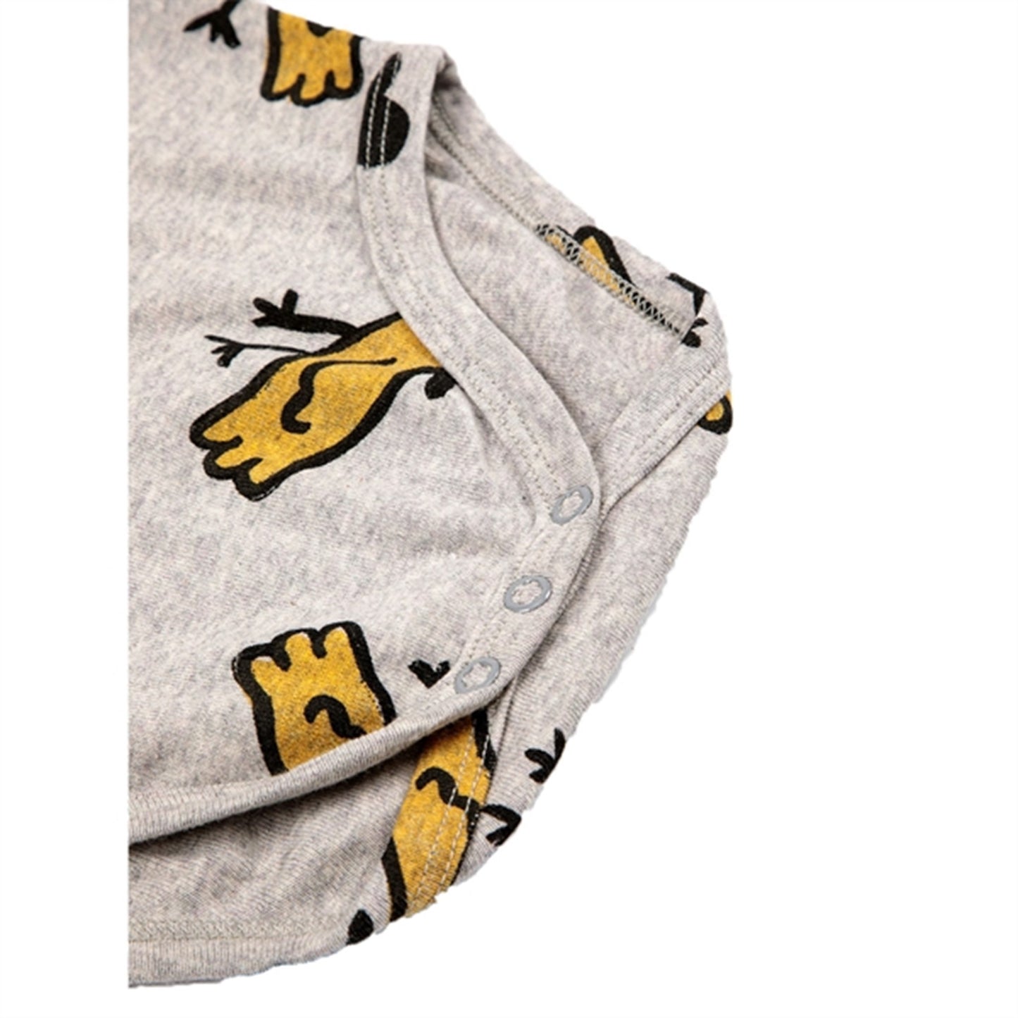 Bobo Choses Light Grey Mr Birdie All Over Body