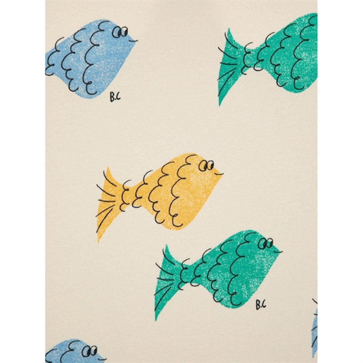 Bobo Choses White Multicolor Fish All Body