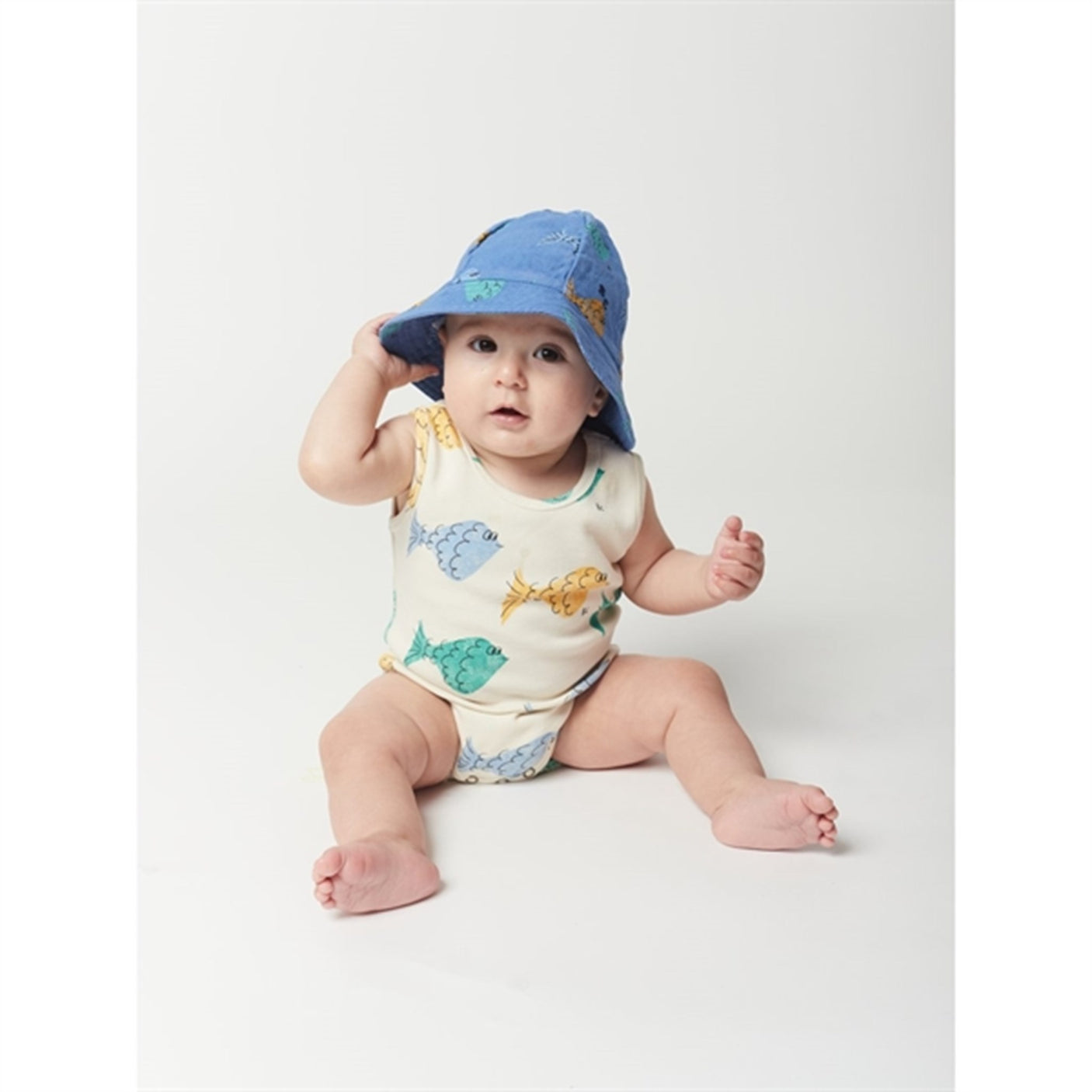 Bobo Choses White Multicolor Fish All Body