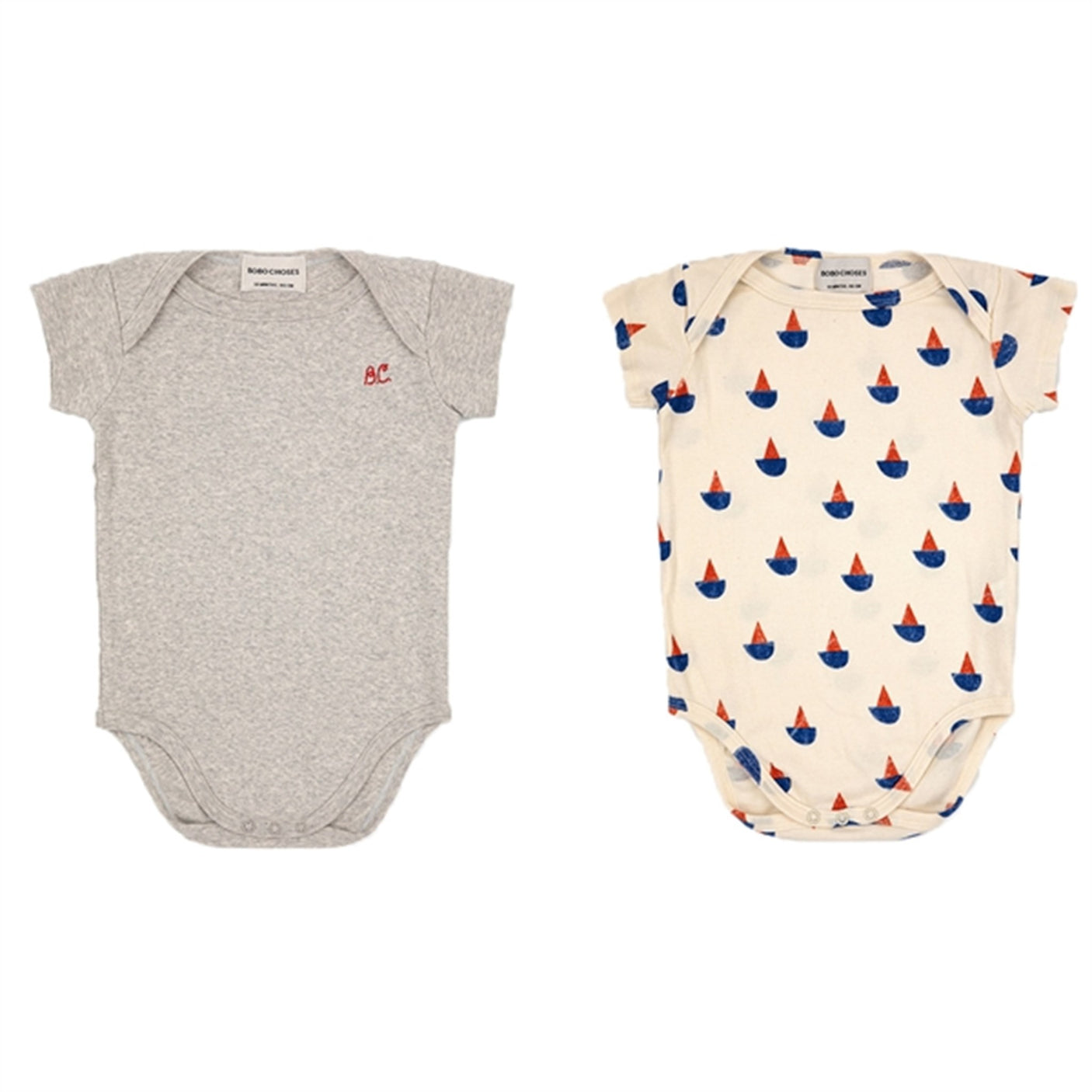 Bobo Choses White Sail Boat All Over Body set