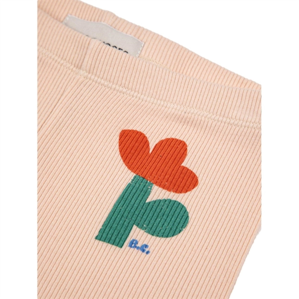 Bobo Choses Light Pink Sea Flower Leggings
