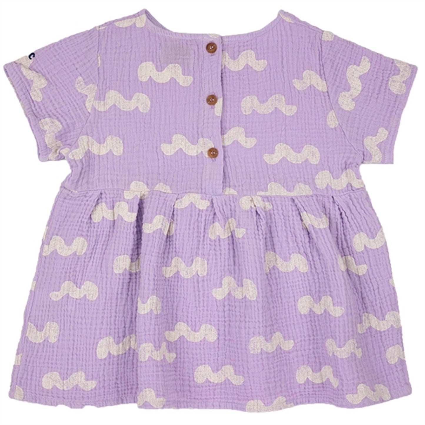 Bobo Choses Lavender Waves All Over Dress