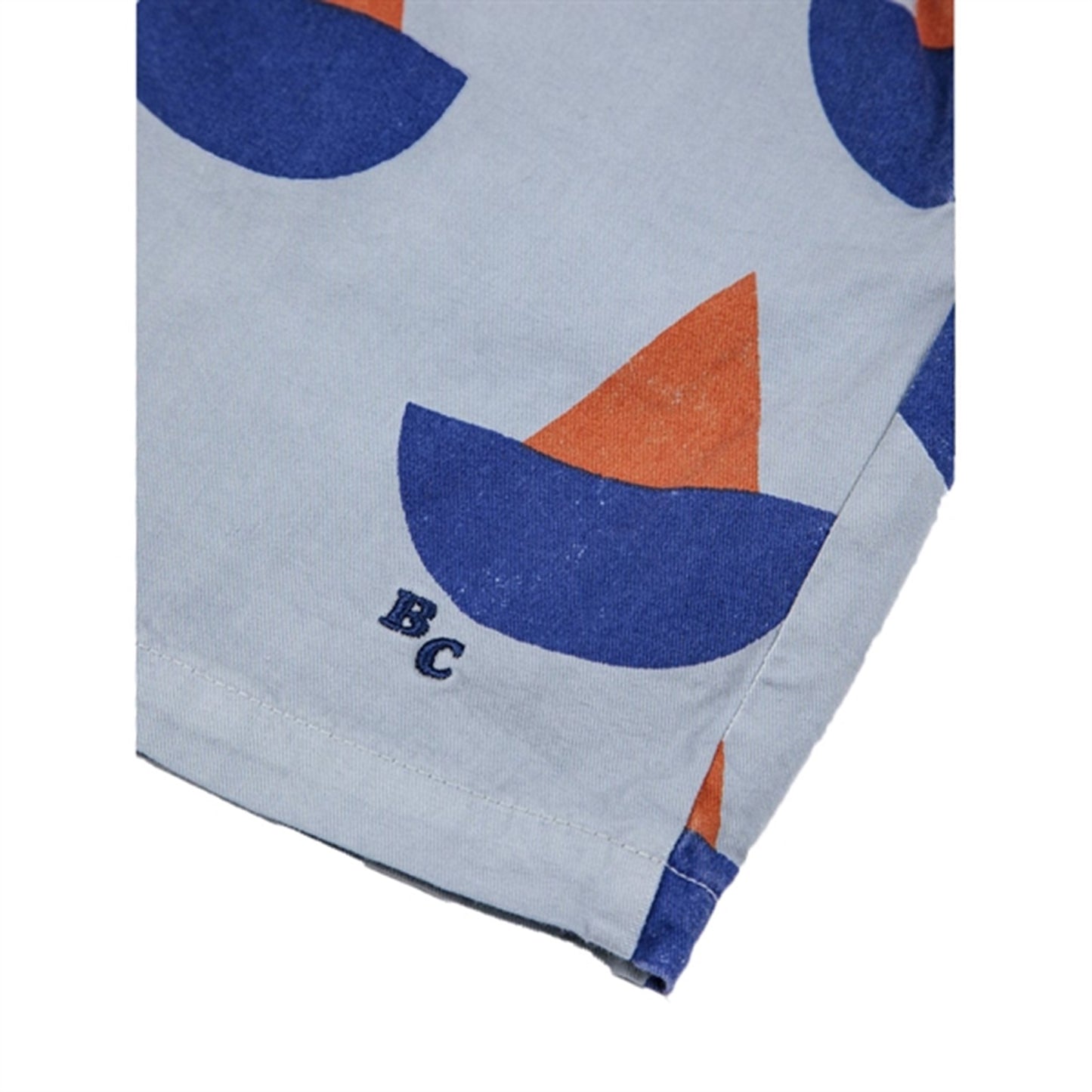 Bobo Choses Light Blue Sail Boat All Over Shorts