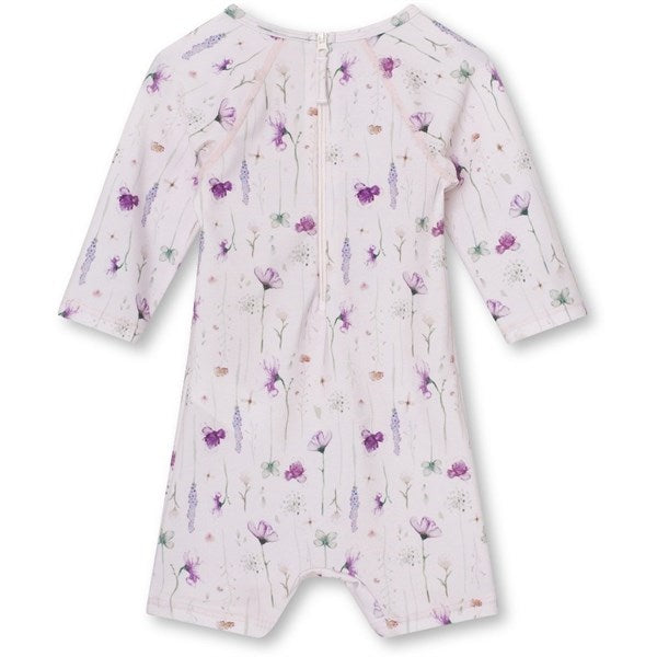 MINI A TURE Goldie Printed UV50+ Jumpsuit Floating Flowers