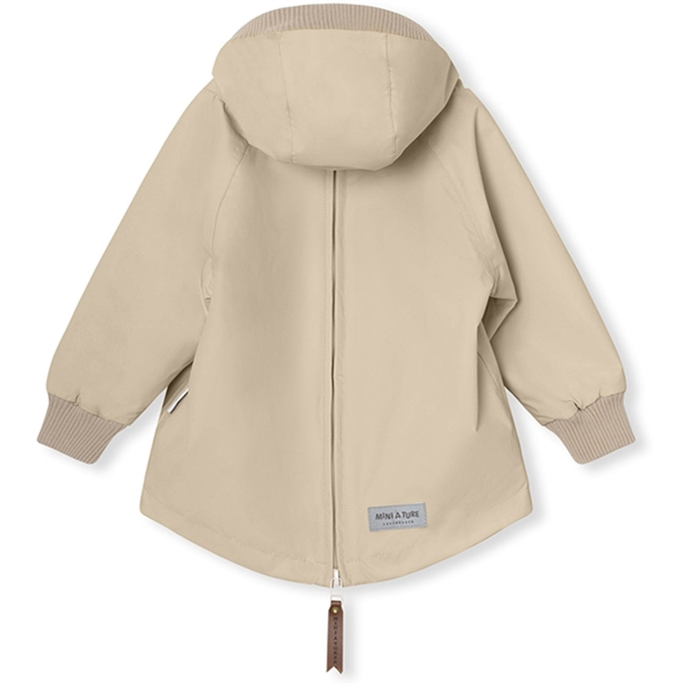 MINI A TURE BABYVITO Spring Anorak w/Fleece Lining Sesame