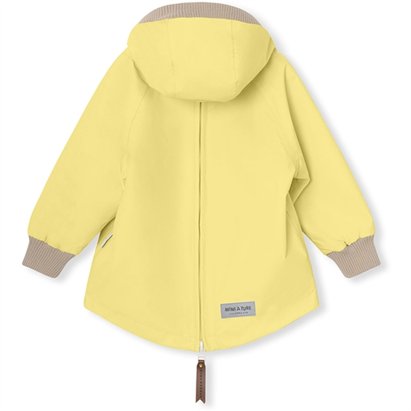 MINI A TURE BABYVITO Spring Anorak w/Fleece Lining Muted Lime