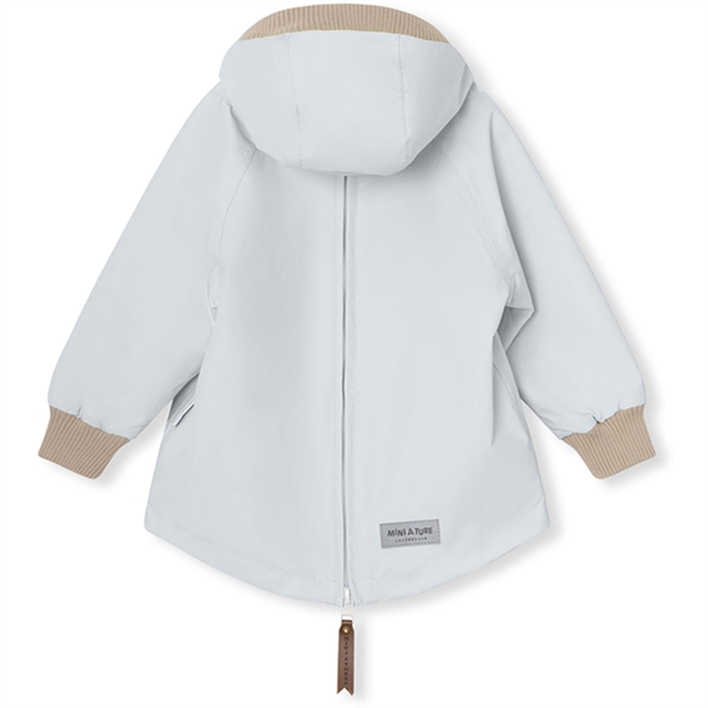 MINI A TURE BABYVITO Spring Anorak w/Fleece Lining Pearl Blue