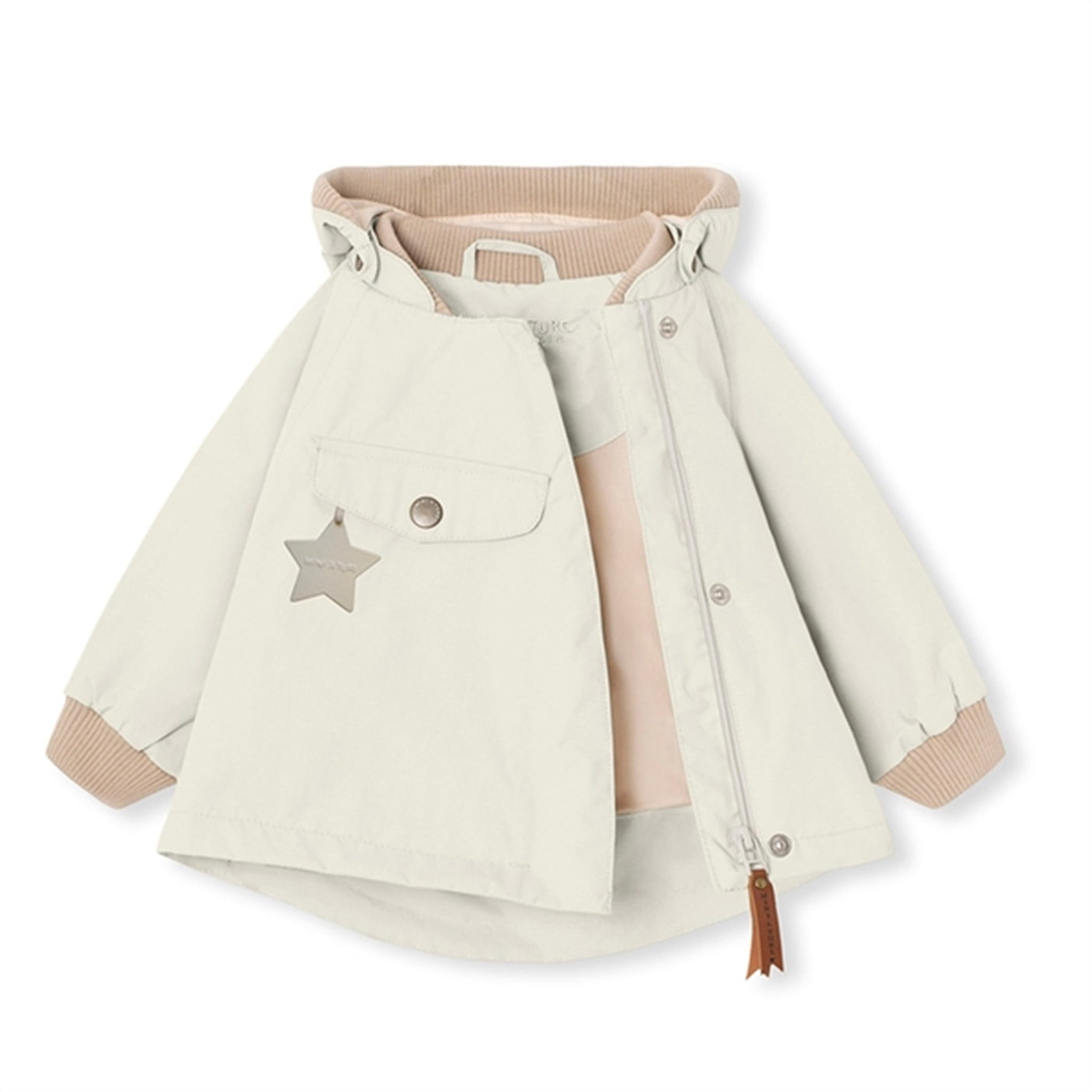 MINI A TURE WAI Spring Jacket White Swan