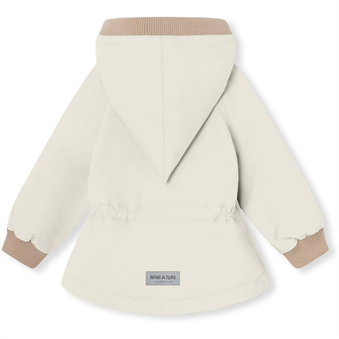 MINI A TURE WAI Spring Jacket w/Fleece Lining White Swan