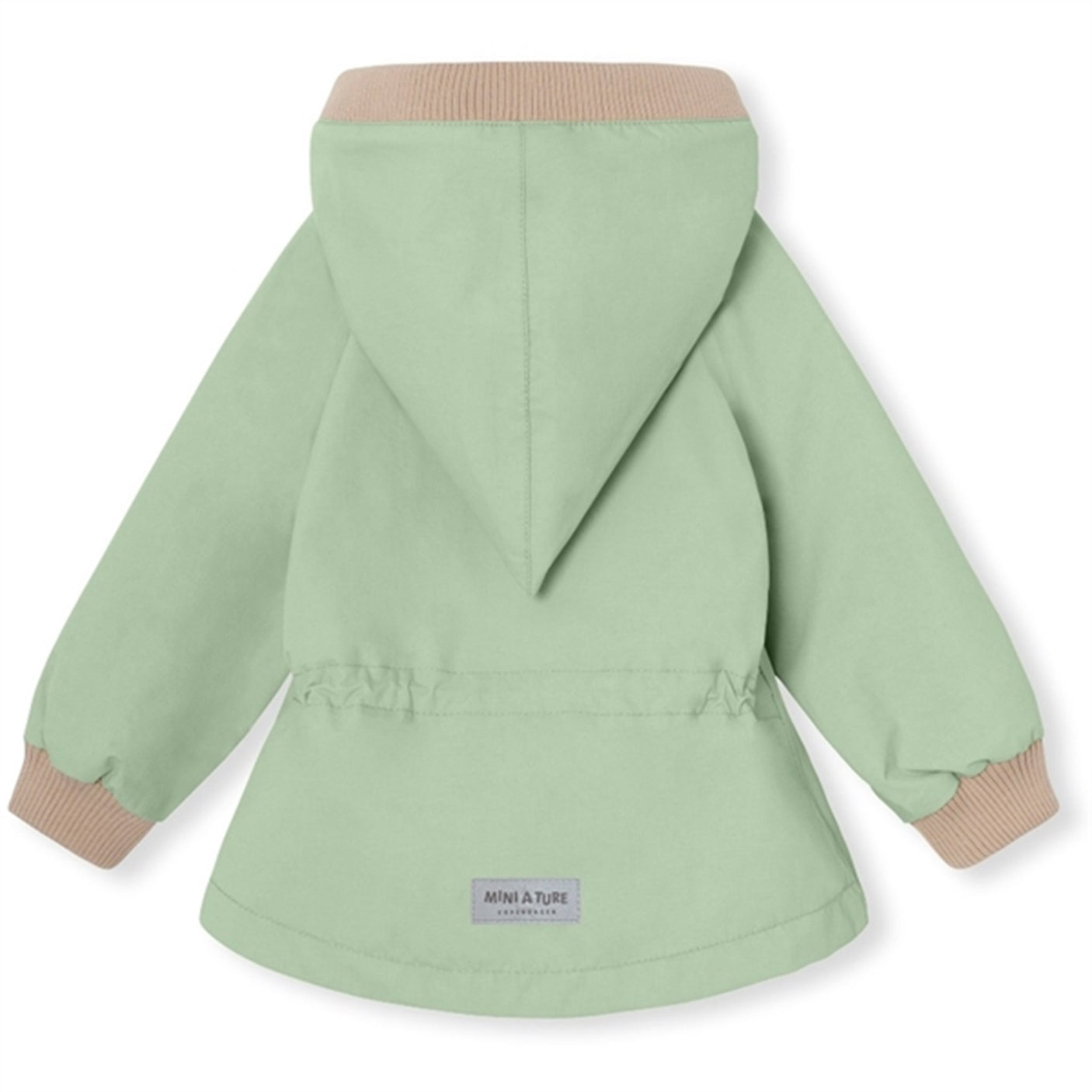 MINI A TURE WAI Spring Jacket w/Fleece Lining Dusty Light Green
