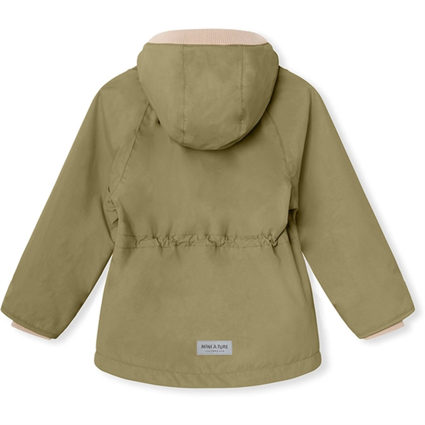 MINI A TURE VITORIO Spring Anorak w/Fleece Lining Aloe Green