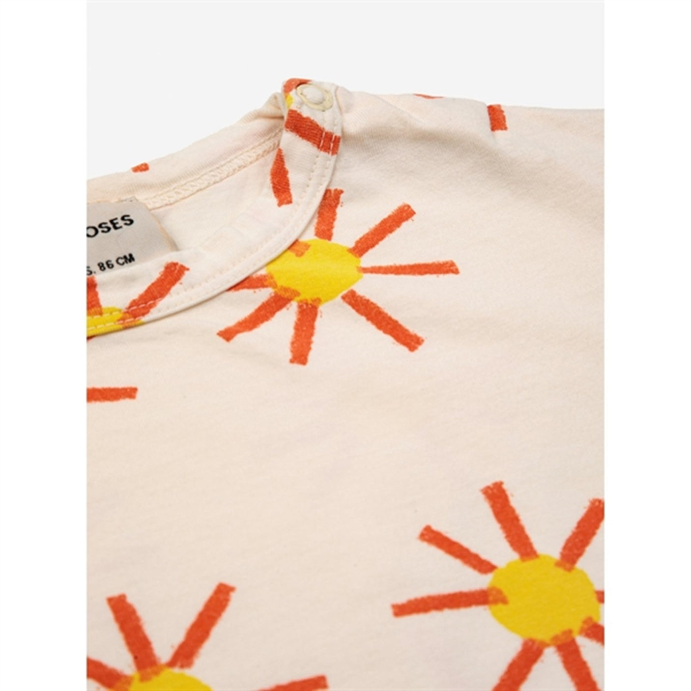 Bobo Choses Baby Sun All Over Blouse Offwhite