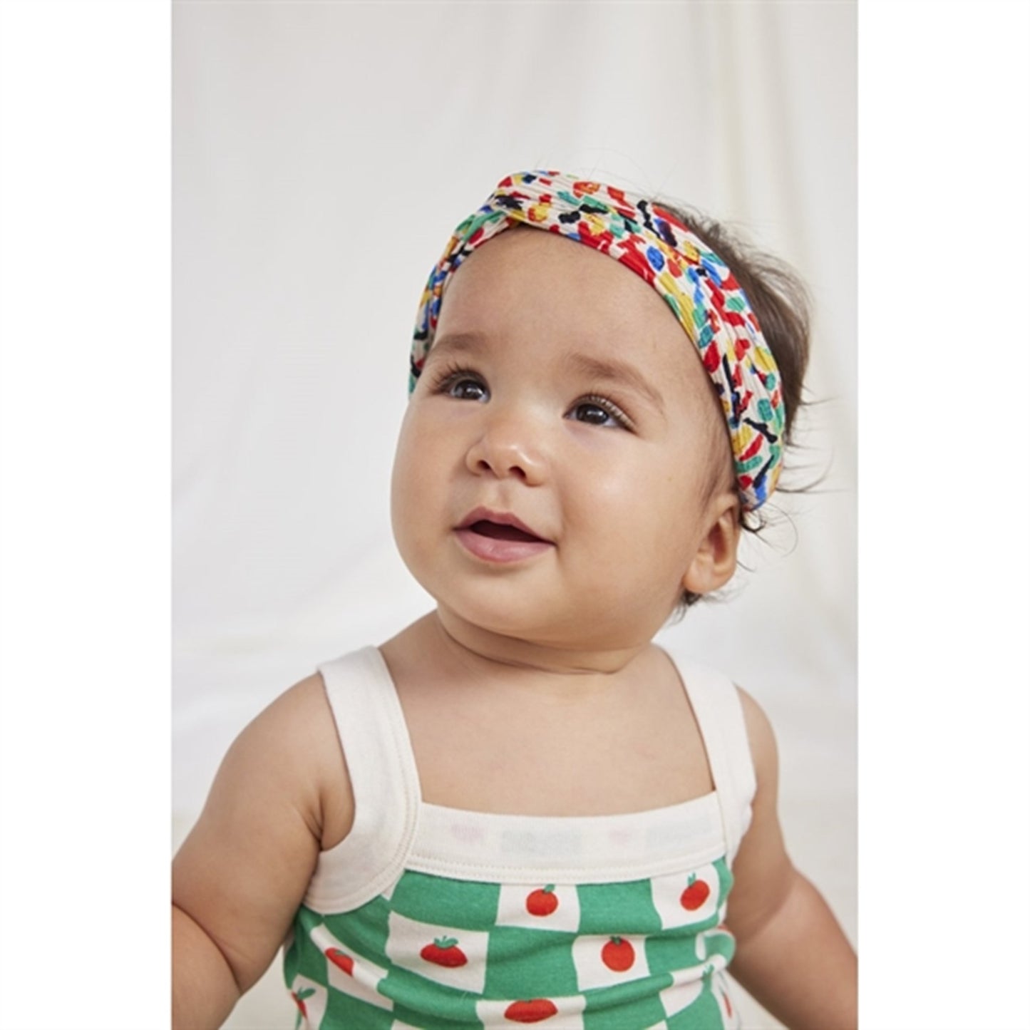 Bobo Choses Baby Tomato All Over Body Sleeveless Offwhite