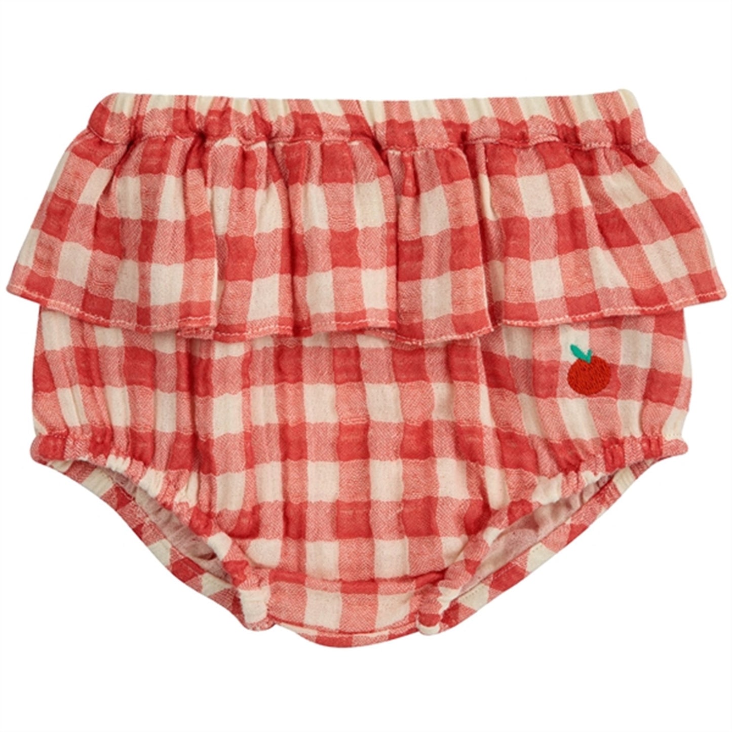 Bobo Choses Baby Tomato Body And Vichy Accesorios Set Offwhite