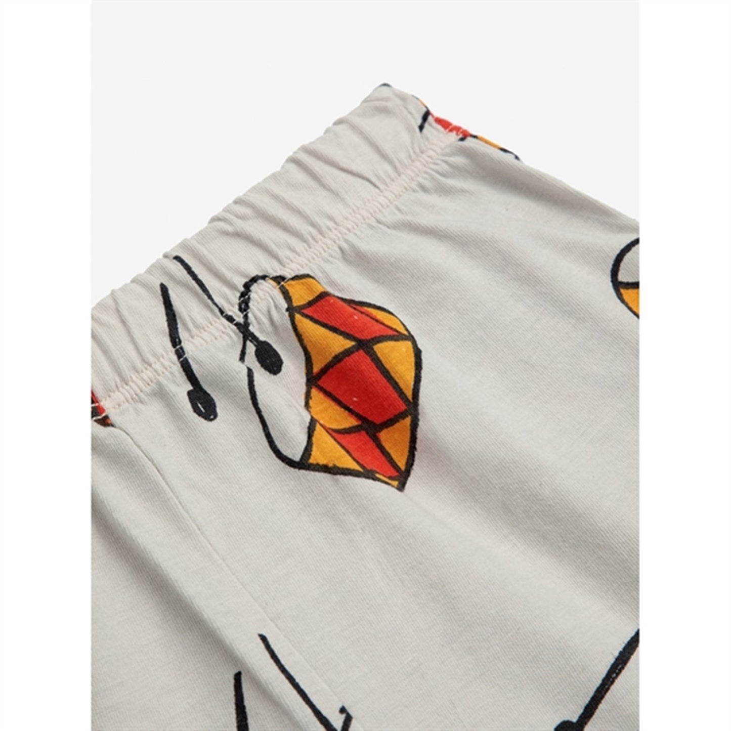 Bobo Choses Play The Drum All Over Shorts Mini Beige