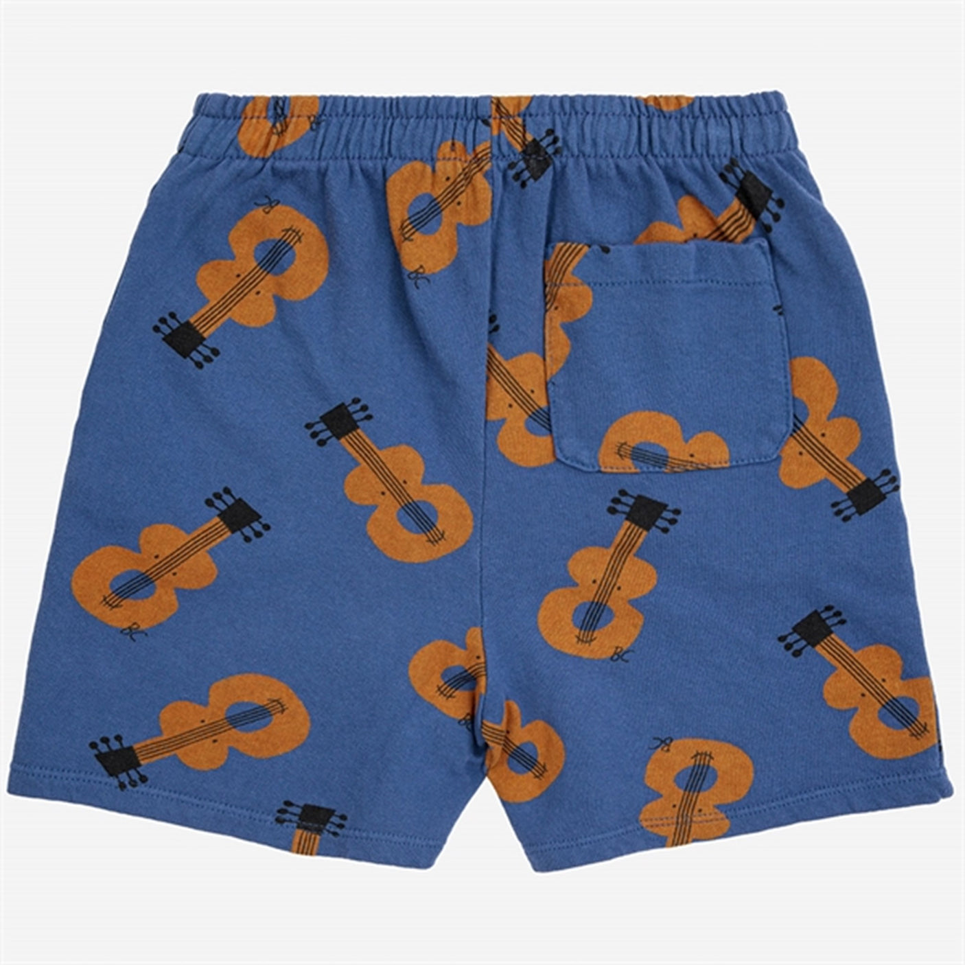 Bobo Choses Acoustic Guitar All Over Bermudashorts Navy Blue