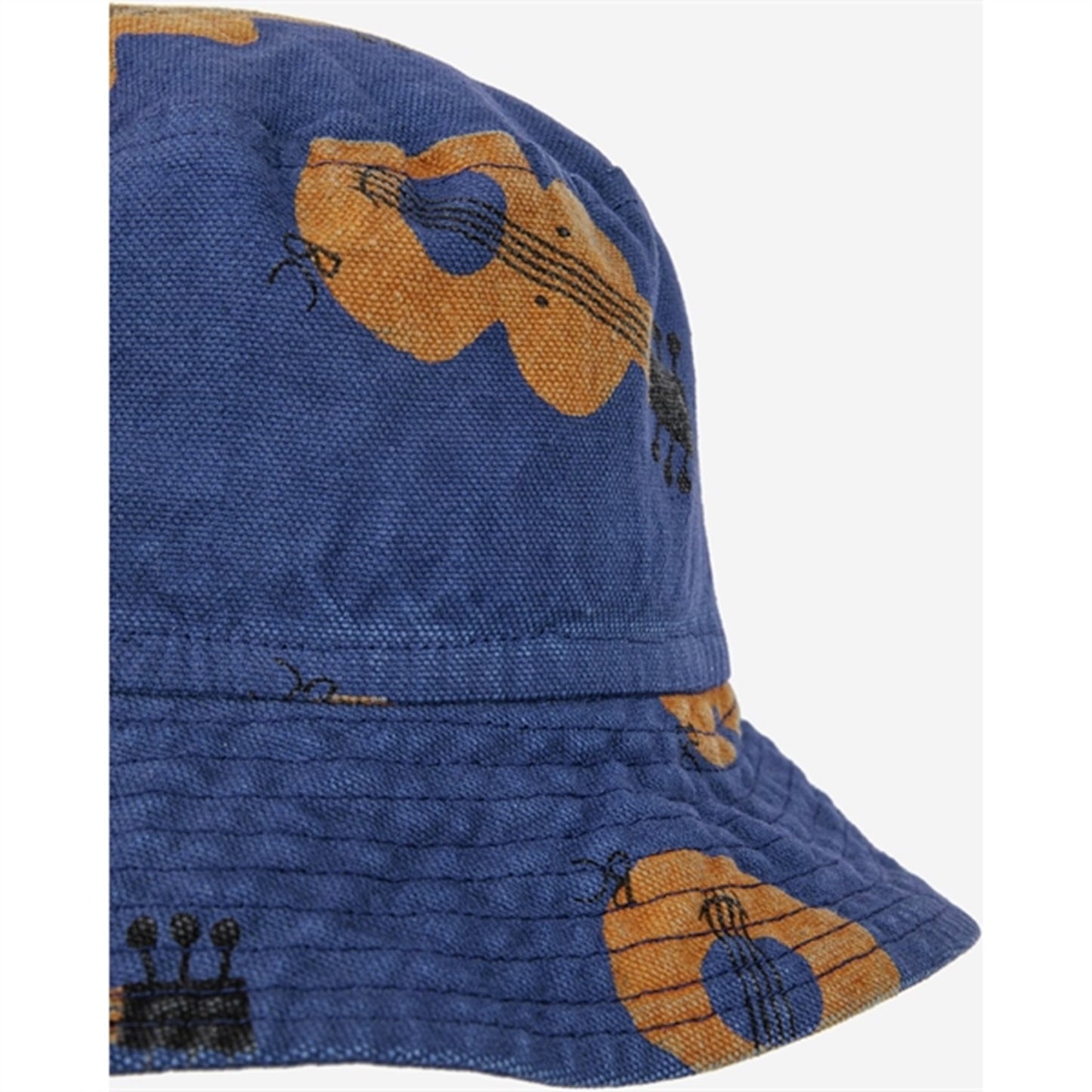 Bobo Choses Baby Acoustic Guitar All Over Hat Blue